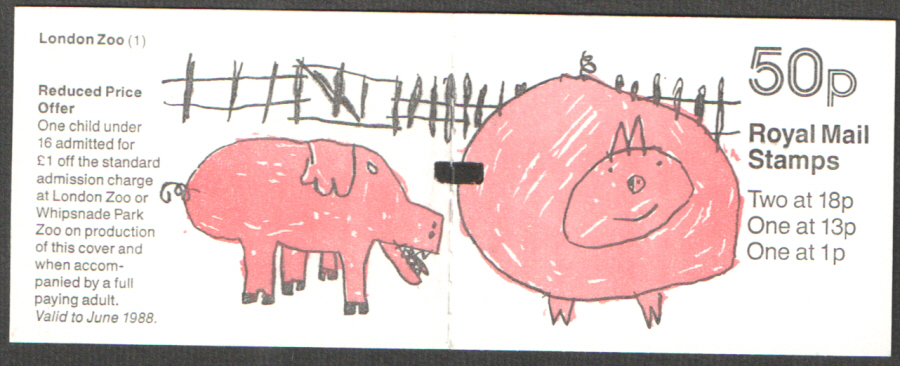 (image for) FB47 / DB9(40) + BMB Pigs 50p Folded Booklet